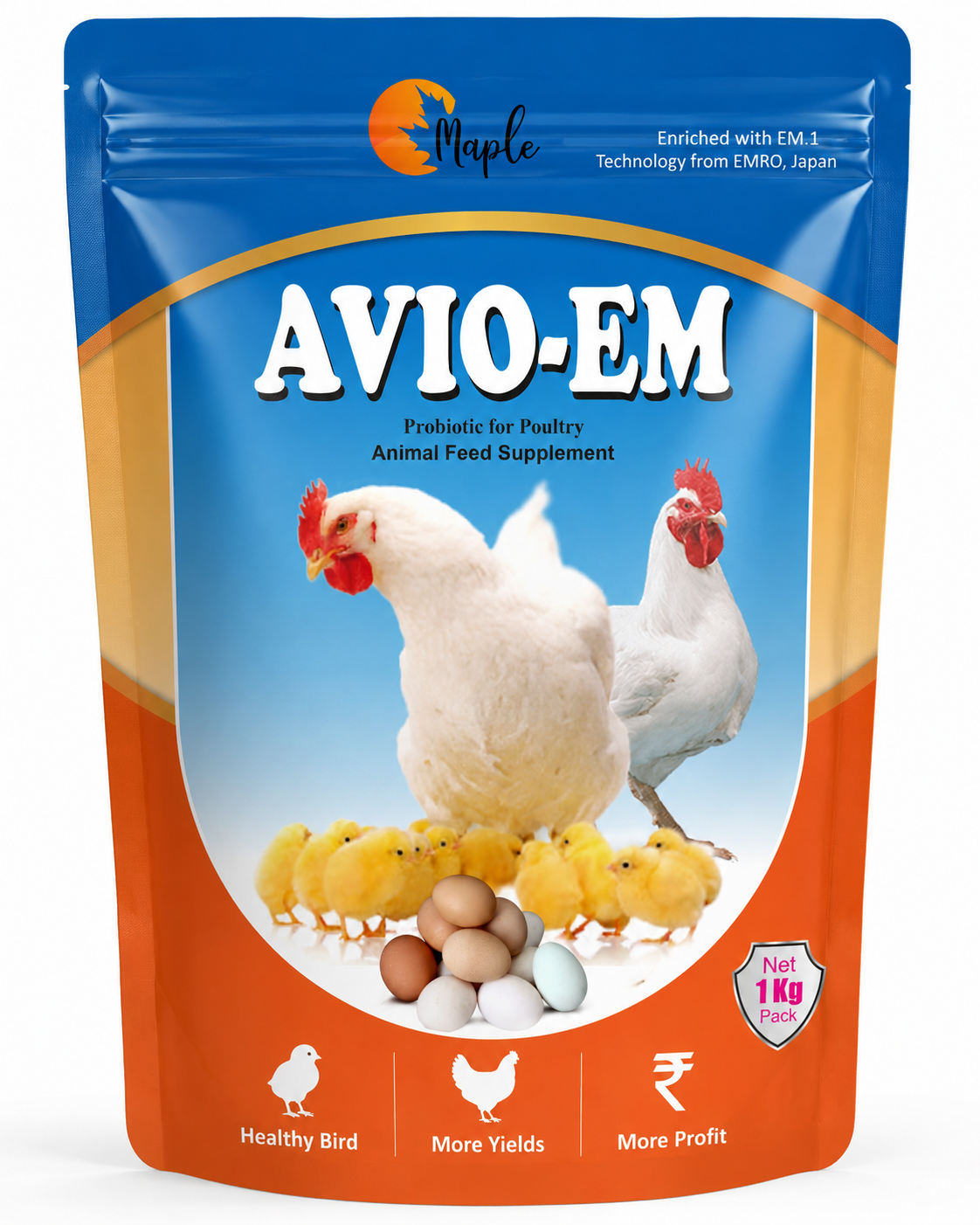 AVIO-EM [AdvancedProbiotic Nutrition for Healthier Birds $Better Yields]