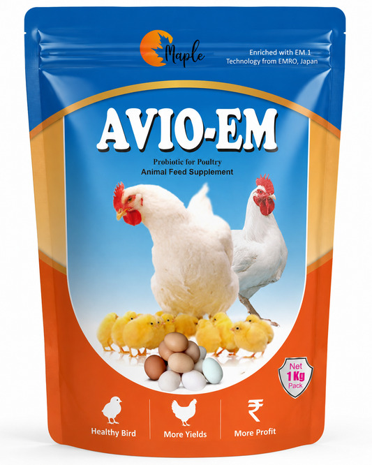 AVIO-EM [AdvancedProbiotic Nutrition for Healthier Birds $Better Yields]